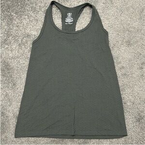 Athletic Works Women's Perforated Racerback Tank - Sage green